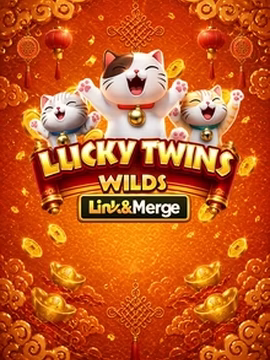 Lucky Twins Wilds Link and Merge en Goldrun Casino
